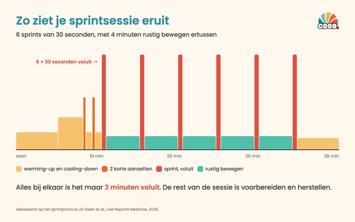 Zo ziet je sprintsessie eruit